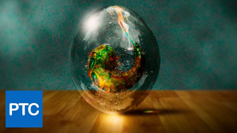 Create An Amazingly Realistic Transparent Alien Egg in Photoshop