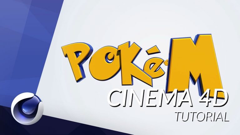 HOW TO CREATE A POKEMON TITLE IN cinema 4D and after effects