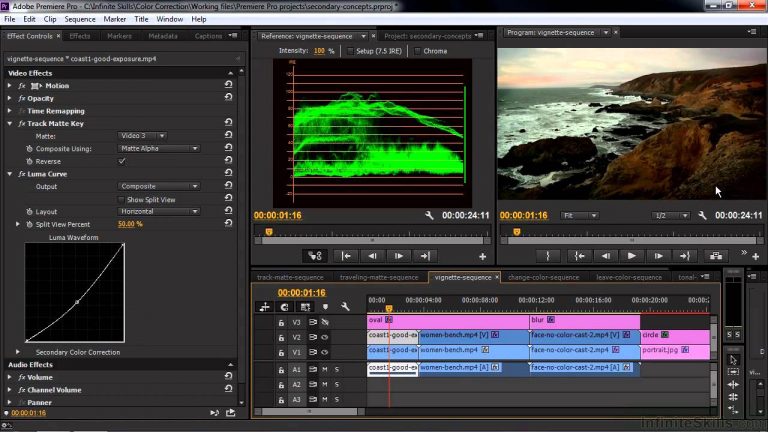 Adobe Premiere Pro and SpeedGrade Tutorial | Secondary Color Correction Concepts
