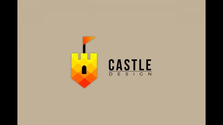 Illustrator Tutorial | Castle Logo Design