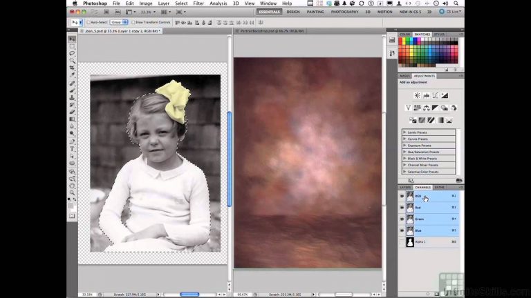 Photoshop for Photographers Tutorial | Manipulating The Background