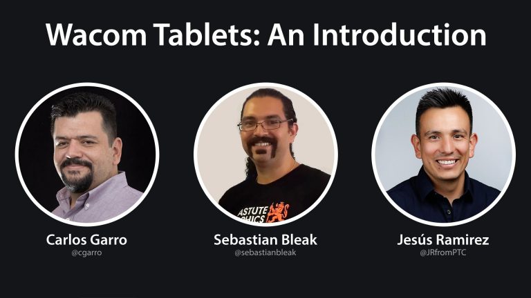 Introduction To Wacom Tablets With Jesús Ramirez, Carlos Garro, & Sebastian Bleak