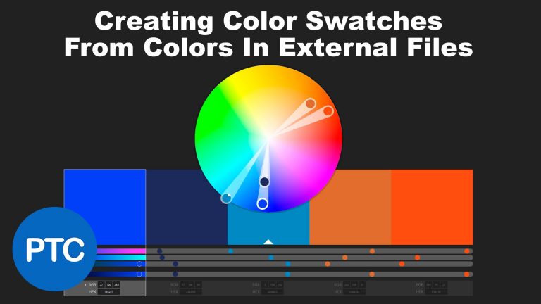 How To Create Color Swatches From External Files In Photoshop – HTML, CSS, SVG, and JPGs