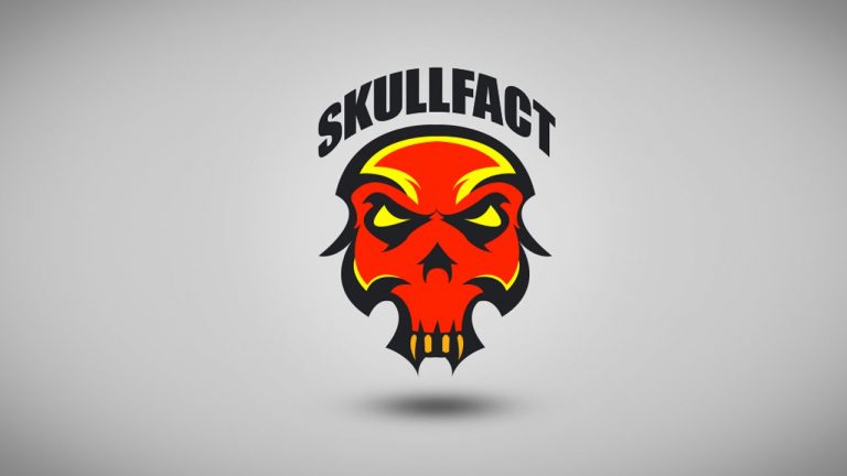 Photoshop CC 2015.5 | Skull Logo Design | Vector Illustration