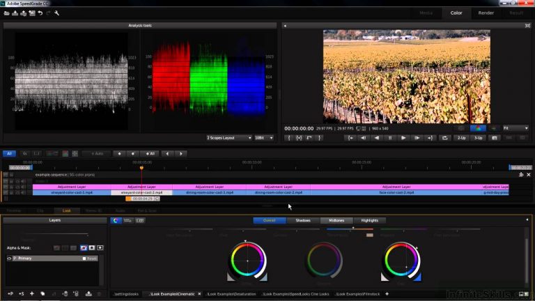 Adobe Premiere Pro and SpeedGrade Tutorial | Adjusting Color