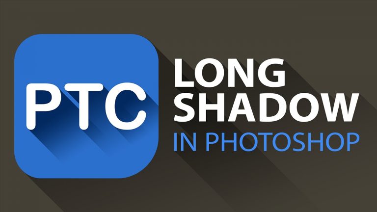 Long Shadow Effect in Photoshop