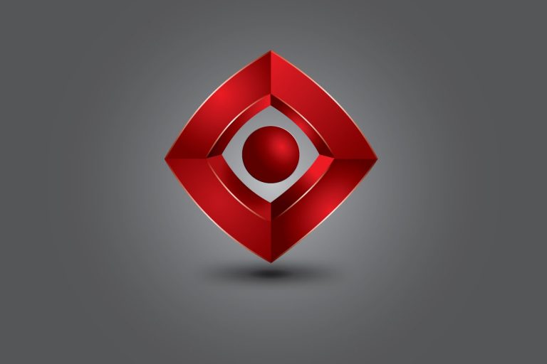 Illustrator Tutorial | 3D Logo Design Glossy Red