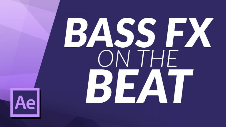 BASS EFFECT on THE BEAT in AFTER EFFECTS