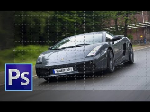 Photoshop CS6 Tutorial • How To Crop An Image ( Easy )