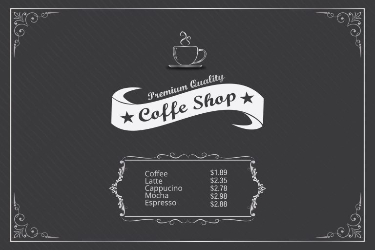 Illustrator Tutorial Banner Design for Coffee Shop