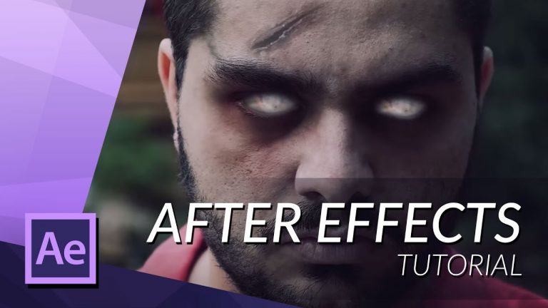 HOW TO GET A ZOMBIE FACE in AFTER EFFECTS with IGNACE ALEYA