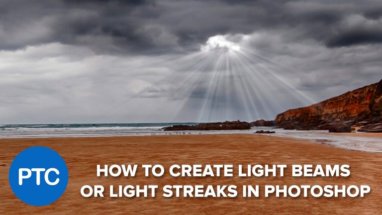 How To Create Light Beams (Light Streaks) in Photoshop