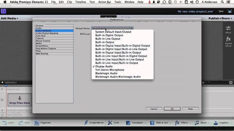Adobe Premiere Elements 12 Tutorial | Working With Application Preferences