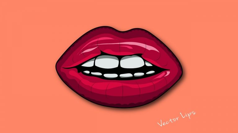 Illustrator Tutorial | Vector Logo Design Lips
