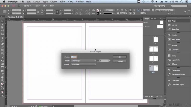 Adobe InDesign CC Tutorial | Pages – All The Basics