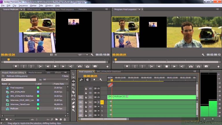 Adobe Premiere Pro CC Tutorial | Performing Multi-Camera Editing