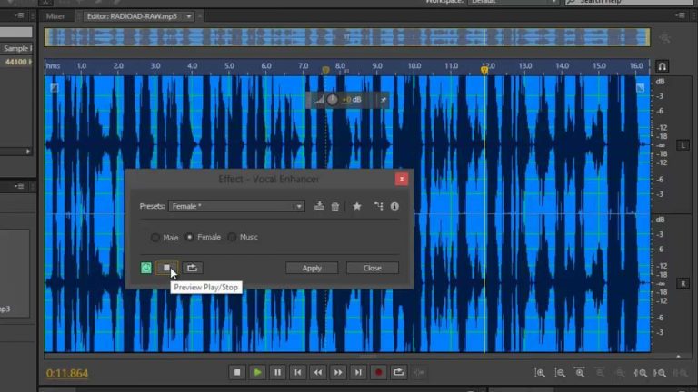 Vocal Enhancer – Adobe Audition CS6 Tutorial