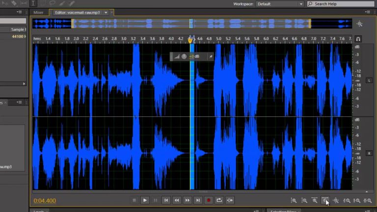 Voicemail Effect – Adobe Audition CS6 Tutorial
