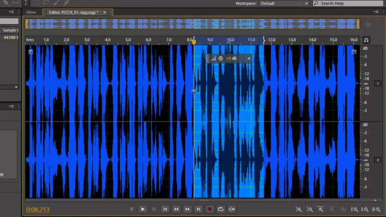 Convert OGG to MOV (QuickTime Audio) Using Adobe Audition CS6