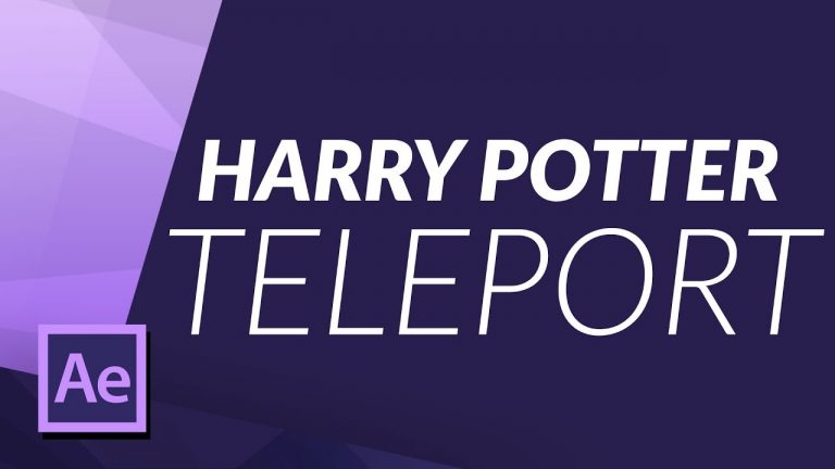 ? HARRY POTTER TELEPORT ‘APPARITION’ EFFECT in AFTER EFFECTS