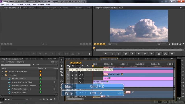 Adobe Premiere Pro CC Tutorial | Working With Nested Sequences