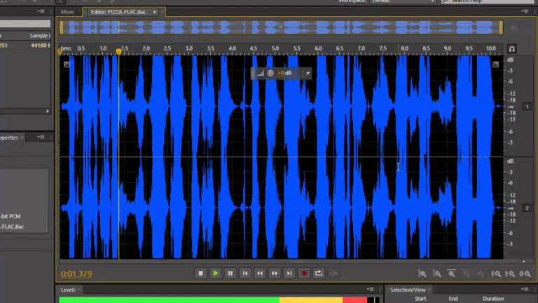 Convert FLAC to MOV (QuickTime Audio) Using Adobe Audition CS6