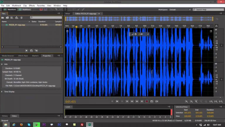 Convert OGG to FLAC Using Adobe Audition CS6