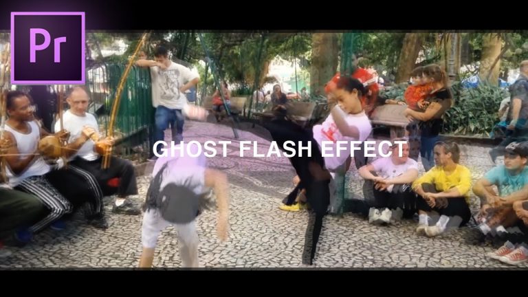 Adobe Premiere Pro CC Tutorial: Flash Frame Ghost Effect (How to)
