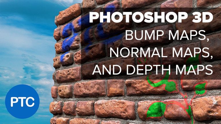 Photoshop 3D – Understanding Depth Maps, Bump Maps, and Normal Maps