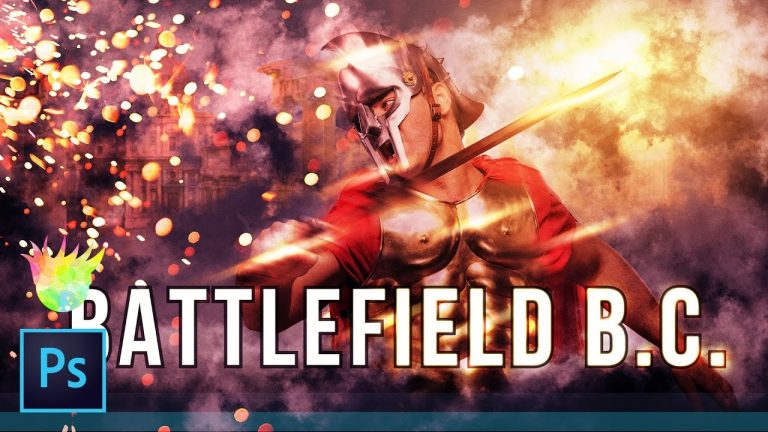 Create a “Battlefield 1” Style Poster & Text Effect in Photoshop CC