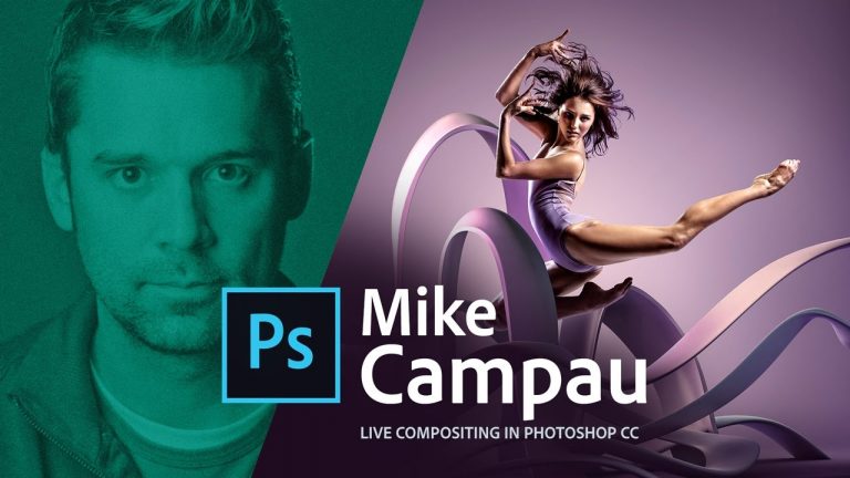 How to create a picture with Adobe Stock, 3D objects and Photoshop CC – Live with Mike Campau