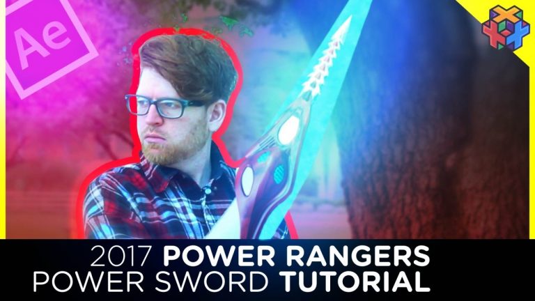 Summon The Red Ranger’s Power Sword! –  After Effects Tutorial