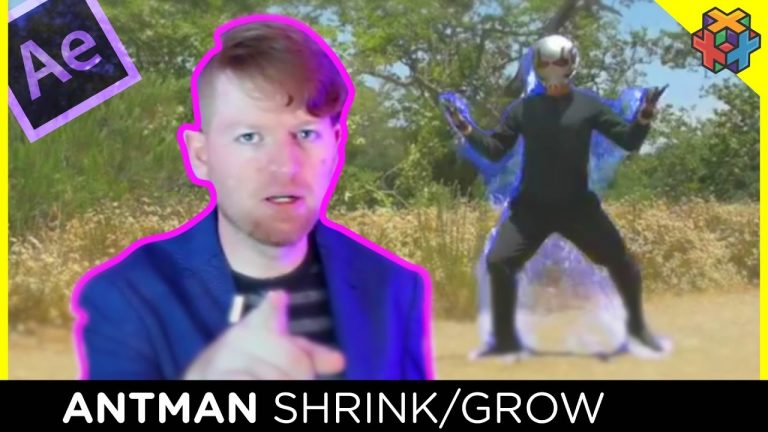 Antman Growing/Shrinking effect  – After Effects Tutorial