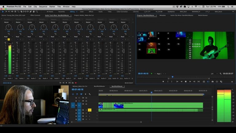 How to Edit Video with Multicam Sequence | Adobe Premiere Pro CC