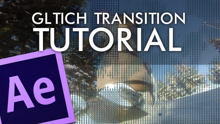 Glitch Transitions Tutorial – After Effects