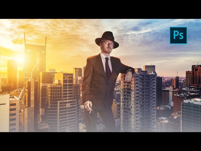 Photoshop Manipulation Tutorial | How to Change Background and Do Lighting Effects