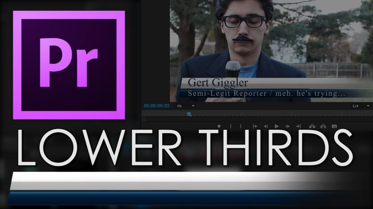 Lower Thirds Tutorial – Adobe Premiere