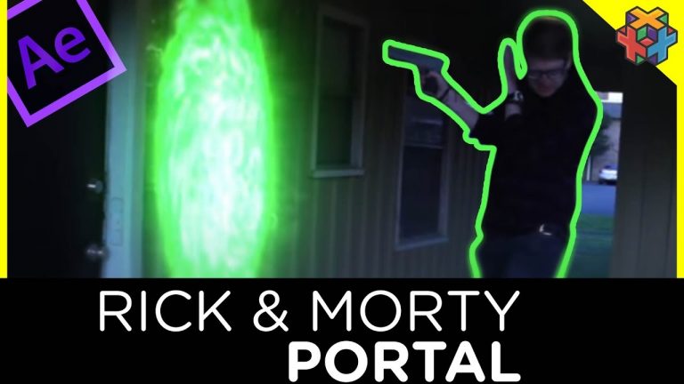 Rick And Morty Portal Effect – After Effects Tutorial