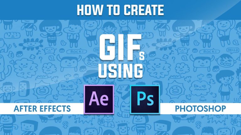 How to Create Animated GIF in After Effects and Photoshop