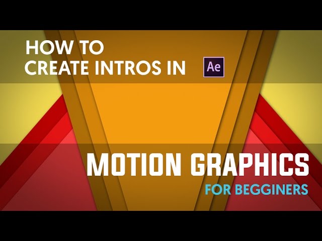 Create 2D Animated Intro in After Effects – Complete After Effects Tutorial