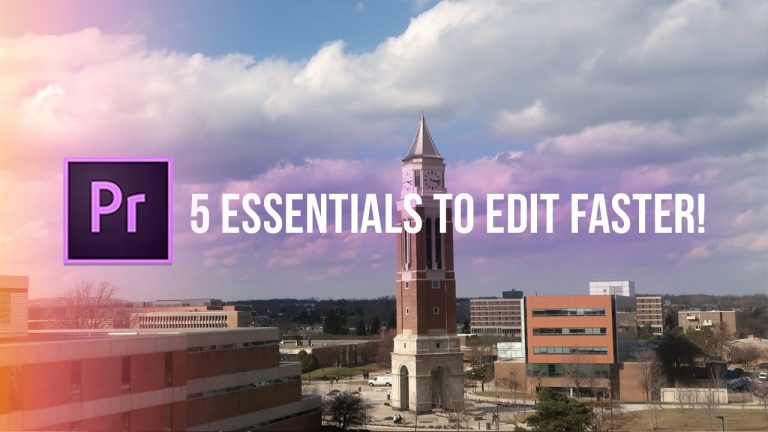 5 Essentials on How to Edit Faster in Adobe Premiere Pro CC (Workflows, Shortcuts, Tips & Tricks)