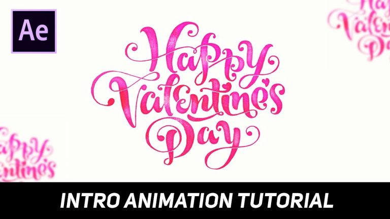 Create Valentines Day Animation in After Effects – Complete After Effects Tutorial