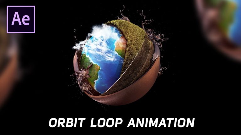Orbit Loop Animation in After Effects – After Effects Tutorial