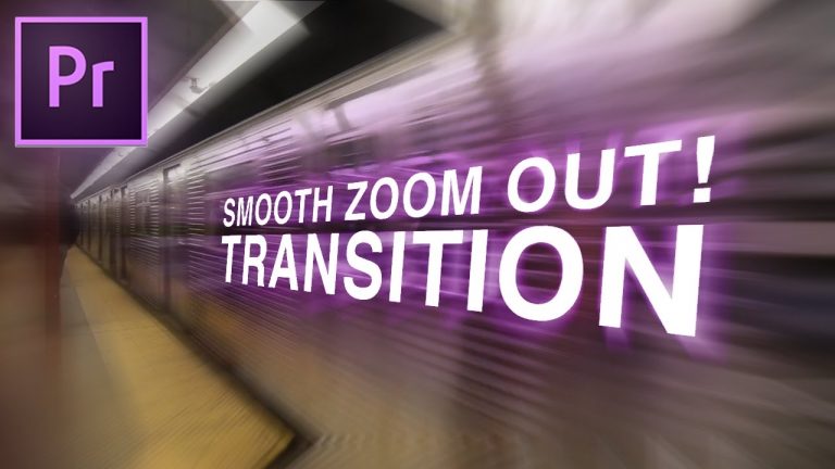 Smooth Zoom OUT Transition Effect! (Adobe Premiere Pro CC Tutorial / How to)