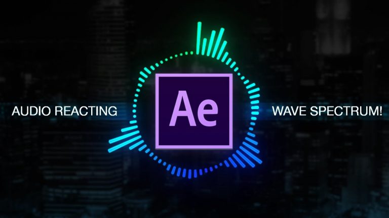 How to create Reactive Audio Spectrum Waveform Effects in Adobe After Effects (CC 2017 Tutorial)