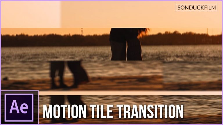 After Effects Tutorial: Seamless Motion Tile Transition