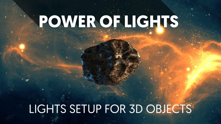 After Effects Tutorial : Perfect Light Setup for 3D Objects