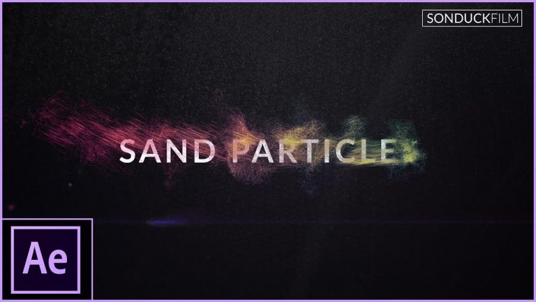 After Effects Tutorial: Particles to Text/Logo