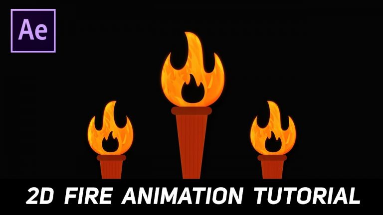 Create 2D Fire Animation in After Effects – Complete After Effects Tutorial