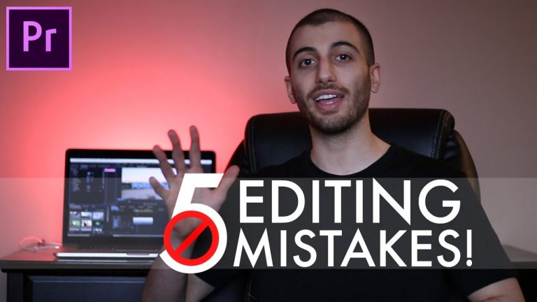 5 Video Editing MISTAKES That Make You Look Like a Beginner (and how to FIX them!) (Premiere Pro CC)